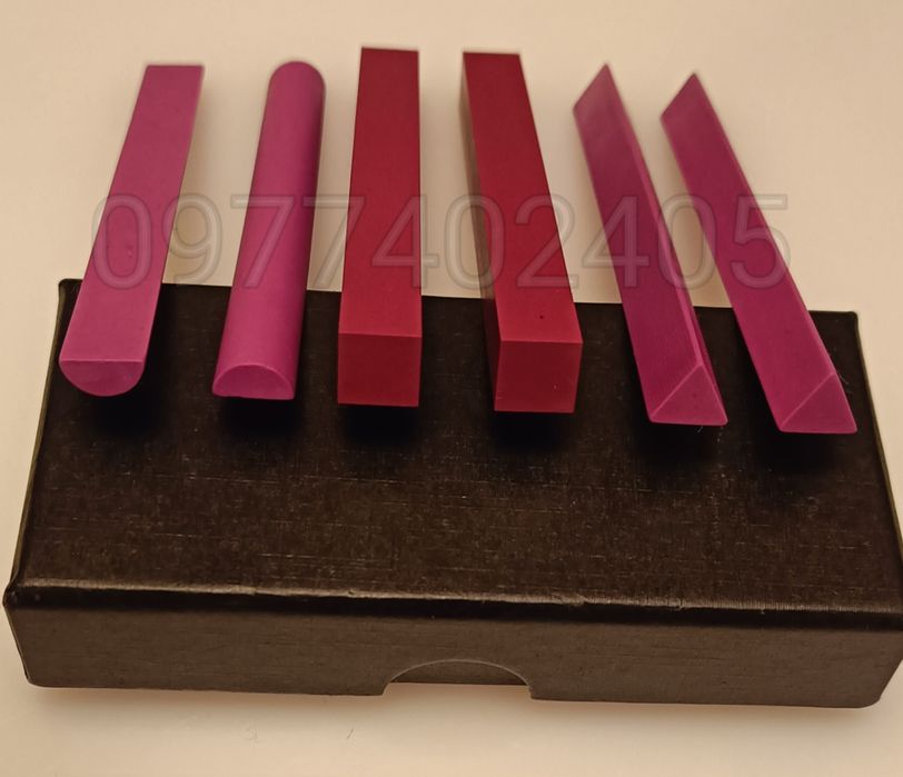 Камінь точильний,керамика рубиновая,брусок для заточки ножів