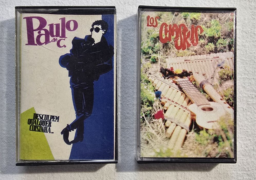 2 Cassetes Originais - Paulo Carvalho / Los Chaskis