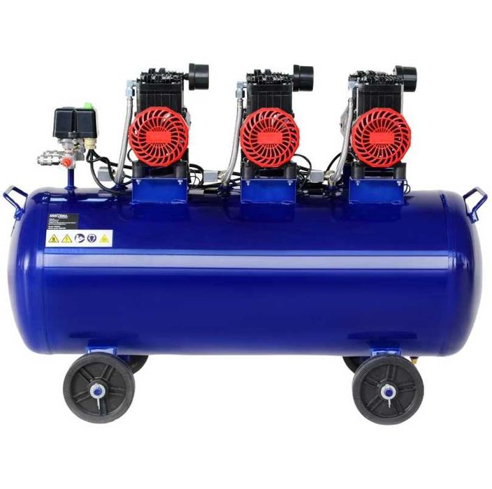 Kompresor Bezolejowy 100L 6000W 660L/MIN Niebieski KD4094 KRAFT&DELE