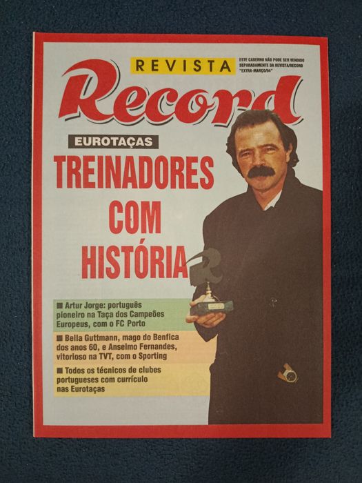 6 Revistas RECORD (especial) futebol - Anos 90