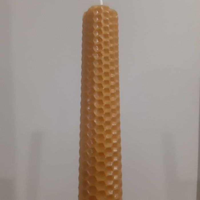 Vela cera de abelha 30cm