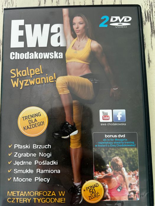 Skalpel Wyzwanie Ewa Chodakowska płyta DVD