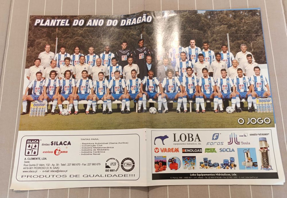 Revista O Jogo A Casa Dragão + Fotos Gigantes Estádio Plantel Ano  FCP