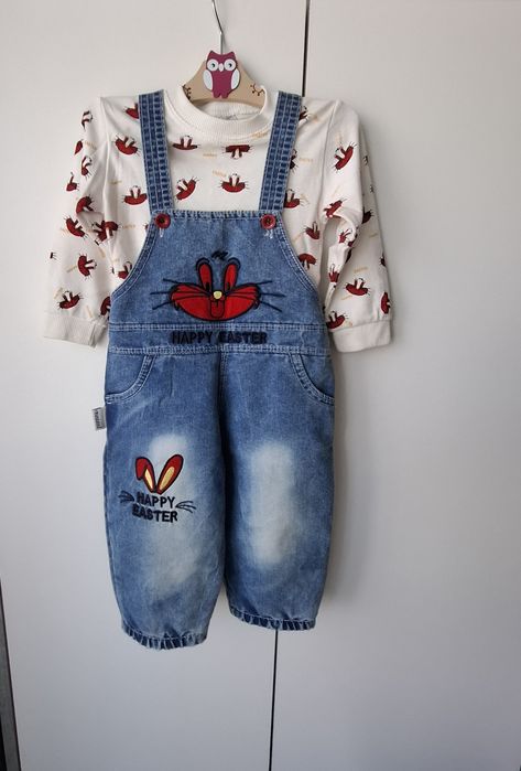 Джинси, джинсовий комбінезон, напівкомбінезон