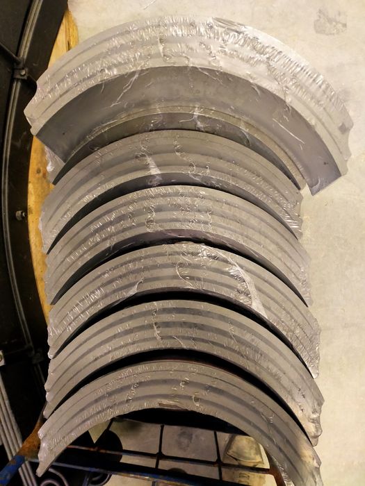 Okładzina hamulca przyczepa Autosan Sanok D50,D55 grubość 10mm b otwor