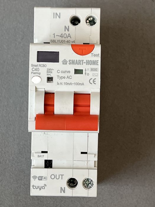 Wyłącznik różnicowy 30mA typ A i AC,TUYA WIFI 1-40A-Nowe#8