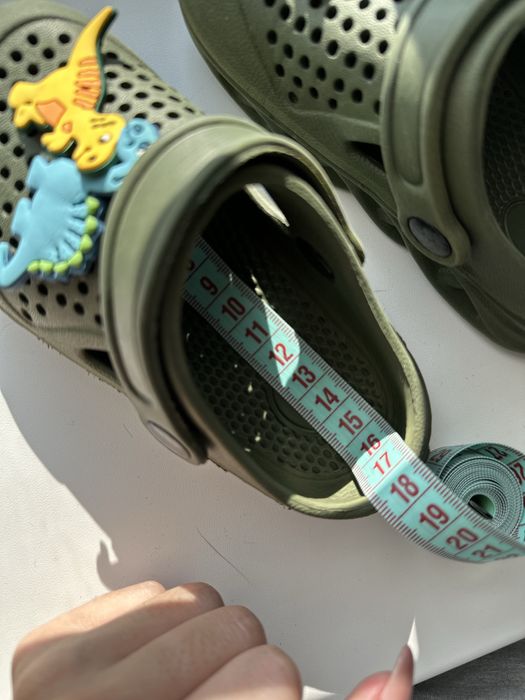 Сандалі в стилі крокс, 27 розмір, 16 см