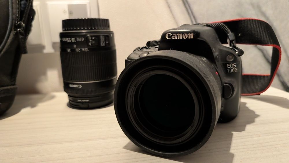 ИДЕАЛЬНО НОВИЧКУ EOS 100D 18-55 + 50mm 1.8 с поляризационным фильтр.