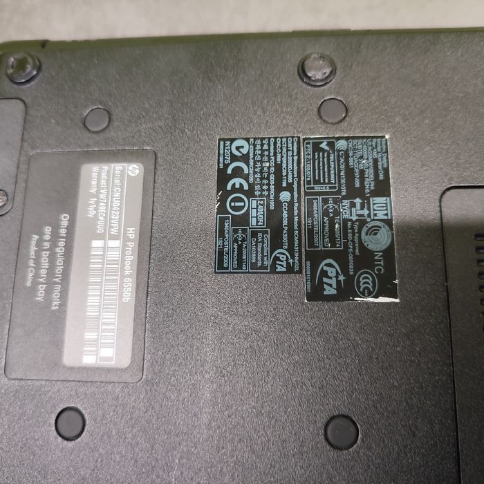 Laptopy HP ProBook6550b