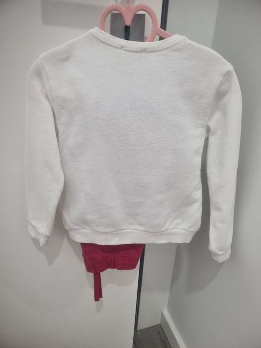 Conjunto menina, calças e camisola, tamanho 4