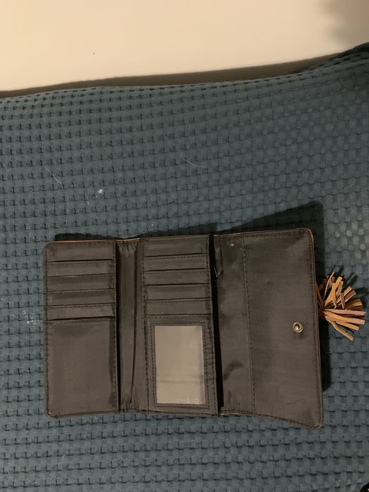 Carteira em bom estado azul