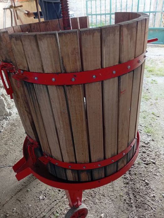 Prensa para vinho.