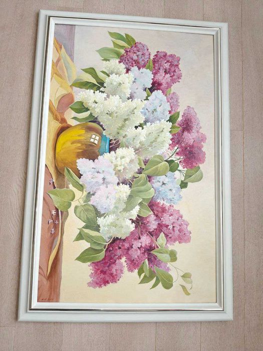 Авторська картина маслом з рамкою