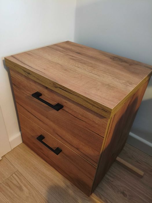 Szafka łazienkowa wisząca z blatem Luna 50