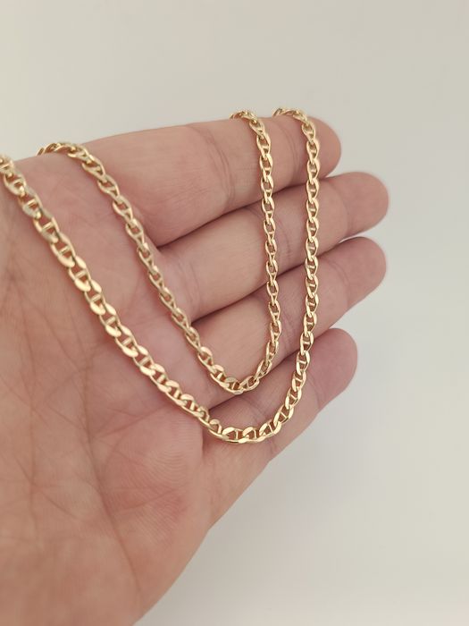 Złoty Łańcuszek Gucci Pr.585 14K Nowy 50cm