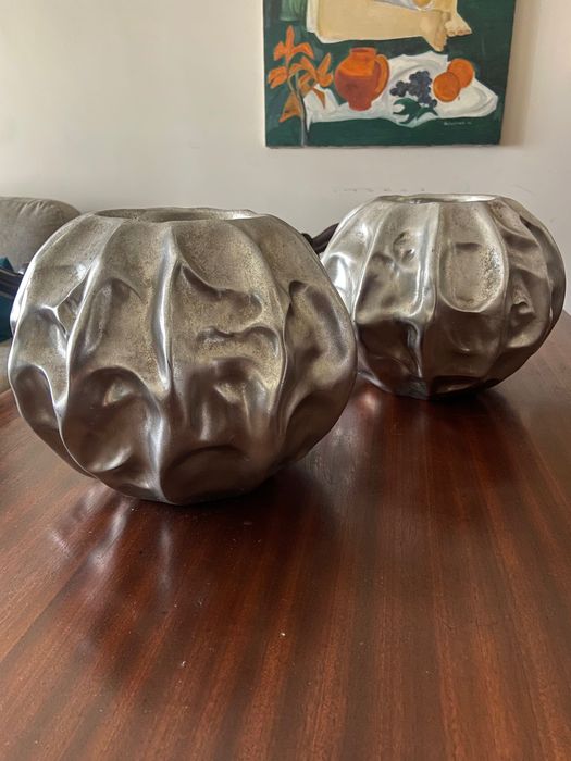Conjunto com 7 vasos e potes design moderno501822694234542082