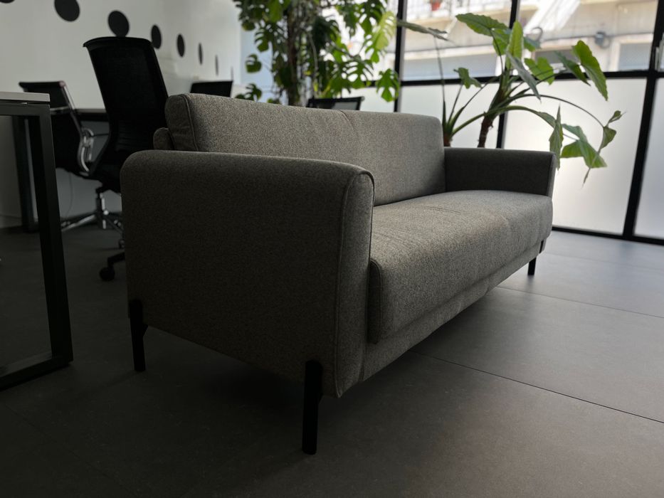 Ikea SALTMYRAN Sofá 3 lugares Öreryd bege acinzentado