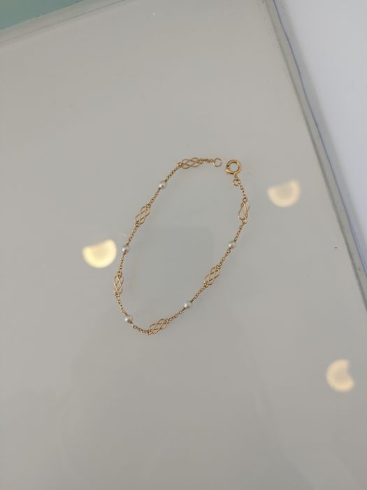 Pulseira em ouro de 19,2kt