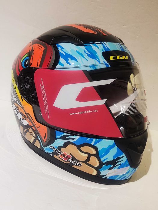 Capacete Infantil CGM Lucky integral mota scooter novo