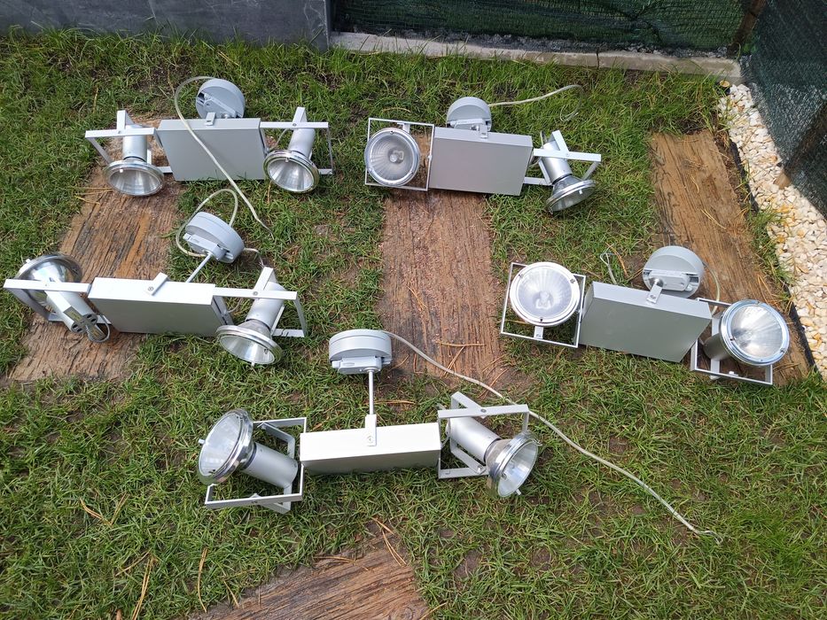 Lampy aluminiowe halogenowe-led