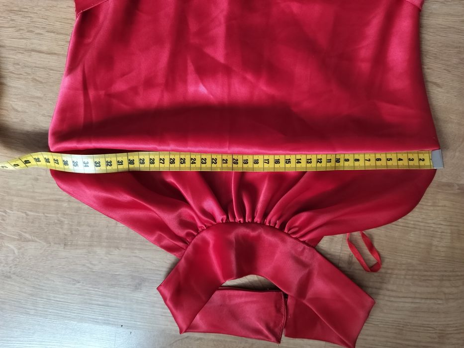 Satynowa sukienka 34 36