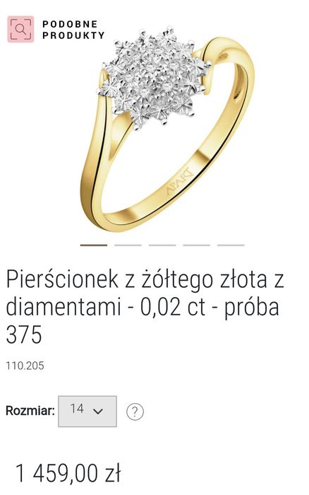 Pierścionek zaręczynowy