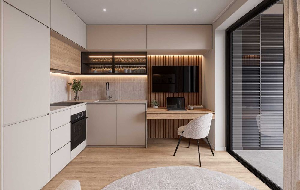 Apartamentos T1 - Novo - Parceiros - Leiria