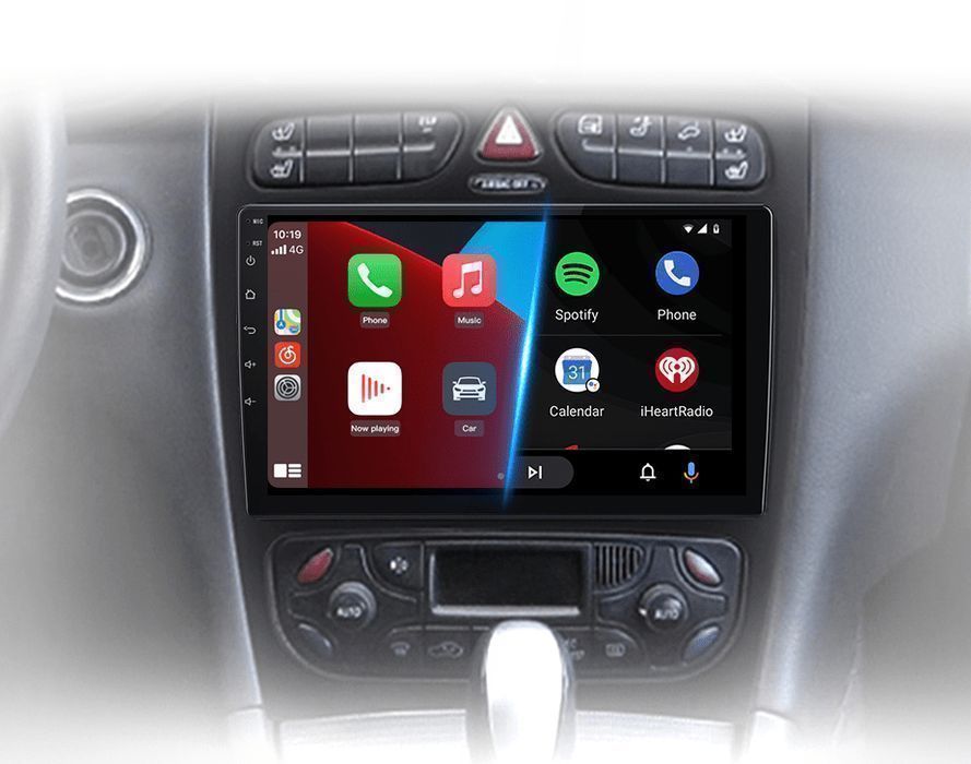 Mercedes C CLK S203 W203 W209 A209 – Radio Android 15 9" CarPlay Android Auto 2GB/32GB GPS Nawigacja Stacja Multimedialna WiFi Bluetooth DSP PL