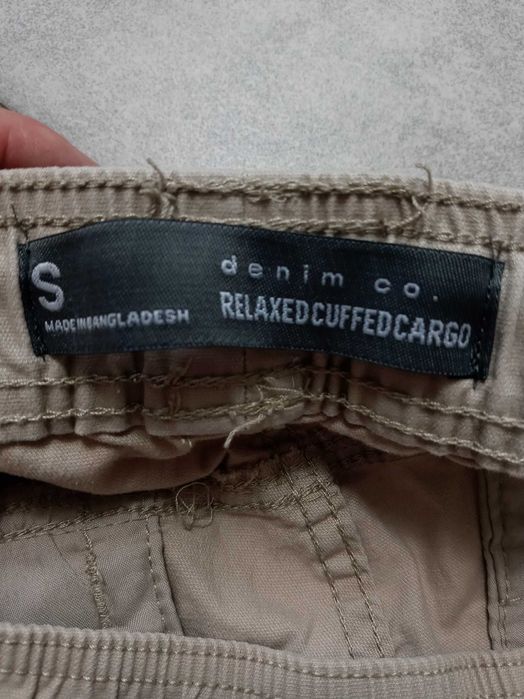 Spodnie bojówki cargo Denim