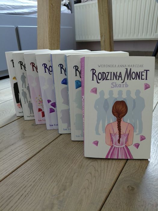 Seria pt. "Rodzina Monet" (7 części), autor: Weronika Anna Marczak