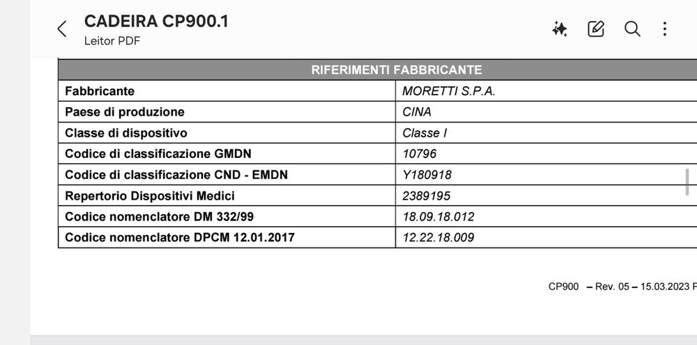 Cadeira de rodas ortopédica com 1 mês de uso. Está como nova