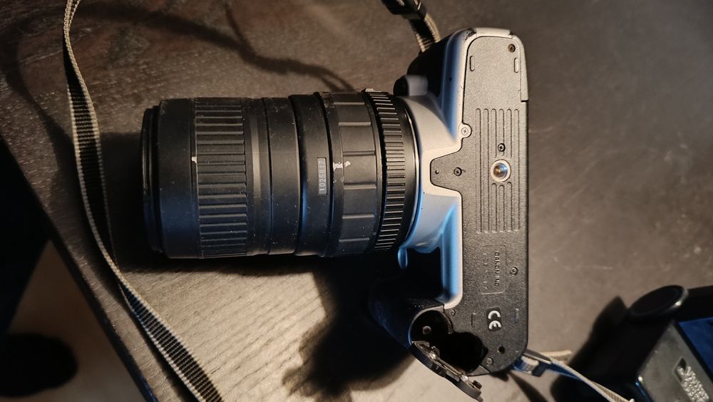 Canon EOS 500N + Lente Sigma 100–300mm- fotografia analógica