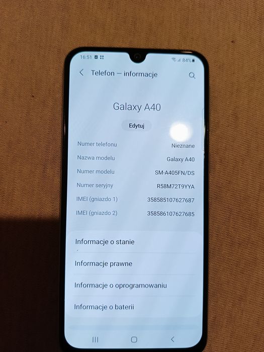 Samsung Galaxy A40