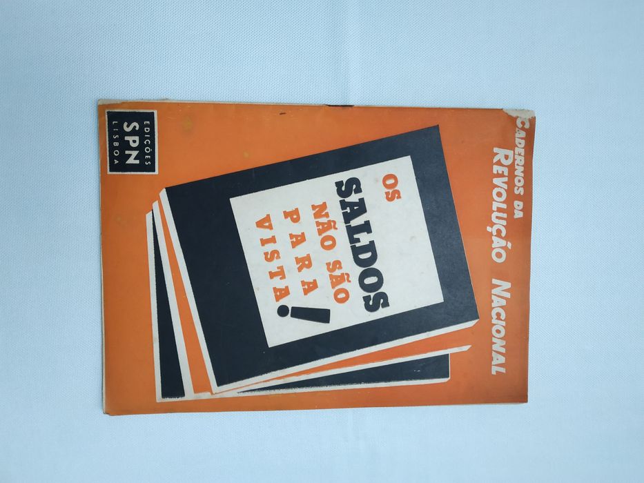 Livro os Saldos não são para Vista de  1940