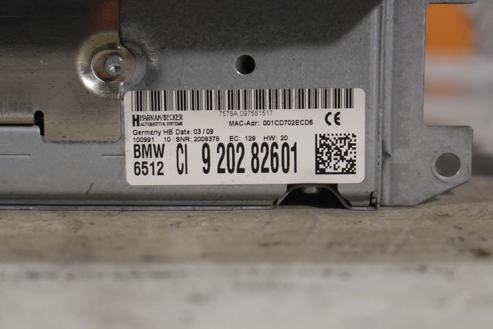 Rádio / auto-rádio BMW 3 (E90)