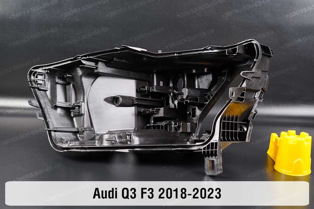 Стекло корпуса фар Audi Q3 8U F3 Ауди Ку3 фара 2011-2023 хром ушки