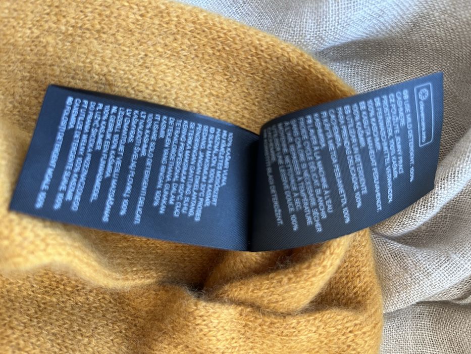 H&M  opaska 100% kaszmir nowa