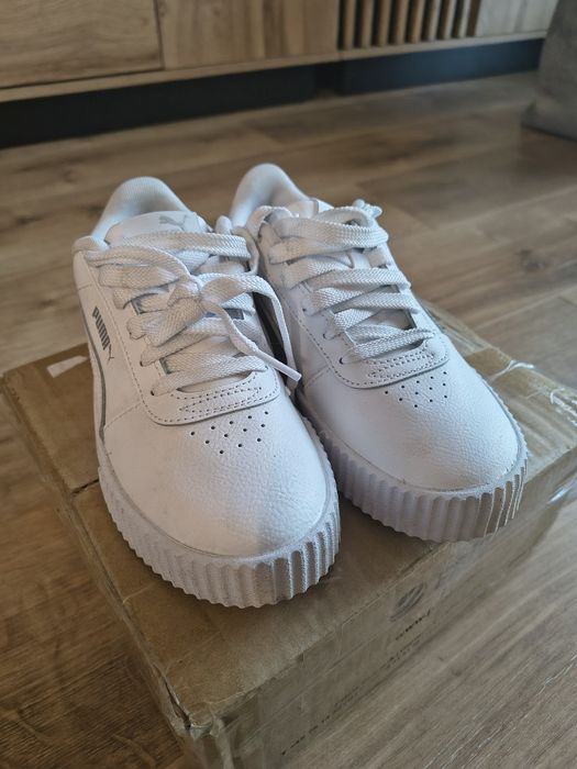 Sneakersy Puma białe