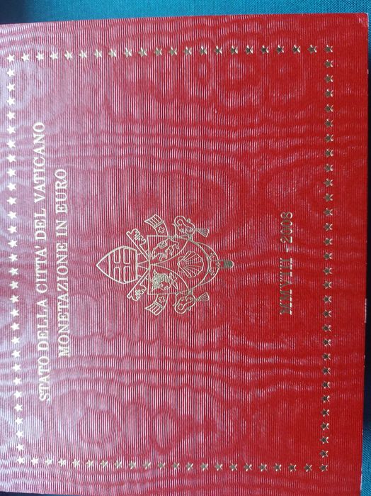 Serie de moedas euro do Vaticano e Mónaco