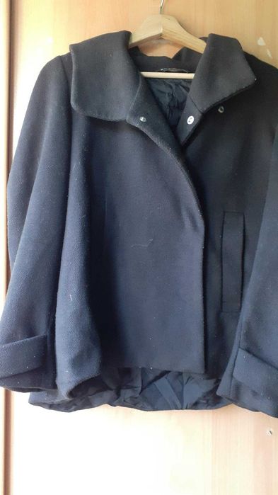 Casaco preto com capuz Shopone S