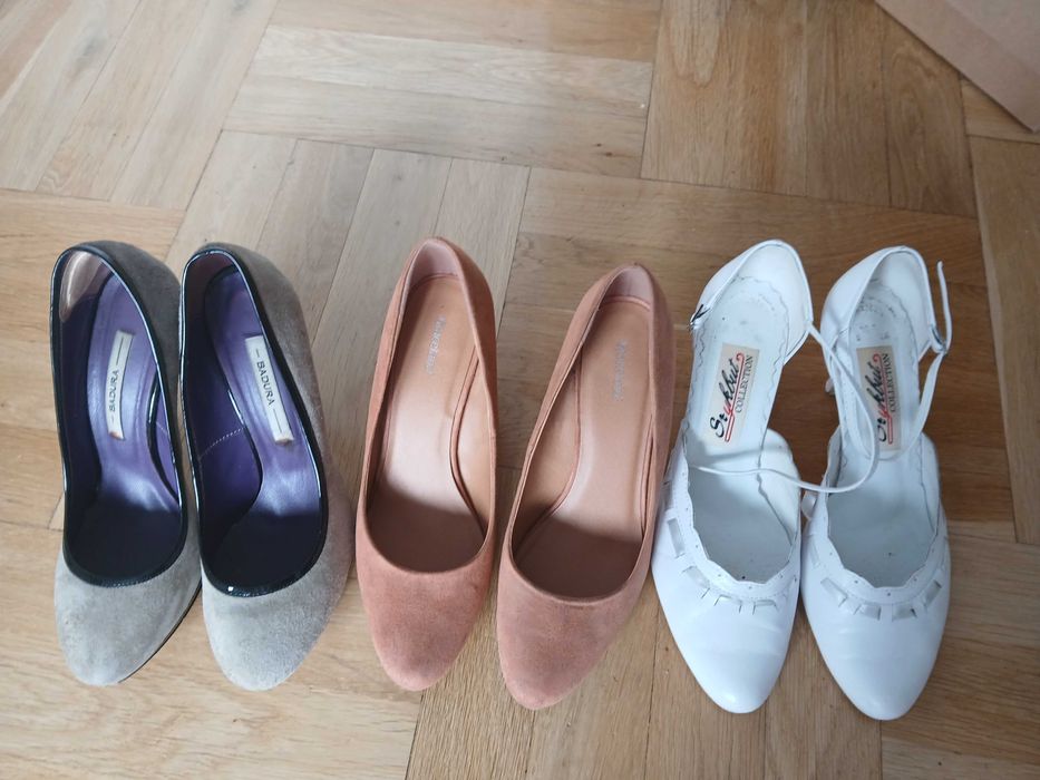 Buty na obcasie Zestaw