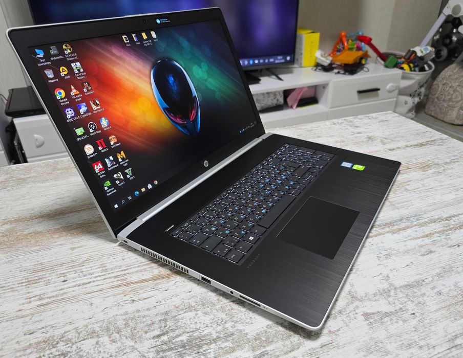 17.3" IPS Игровой HP (Core i7 8550/Nvidia MX/12GB DDR4/SSD 128G+1000GB
