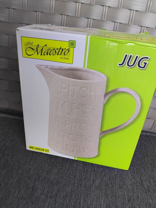 Wyprzedaż Nowy dzbanek mlecznik ceramiczny