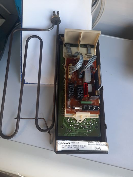 Painel comandos microondas