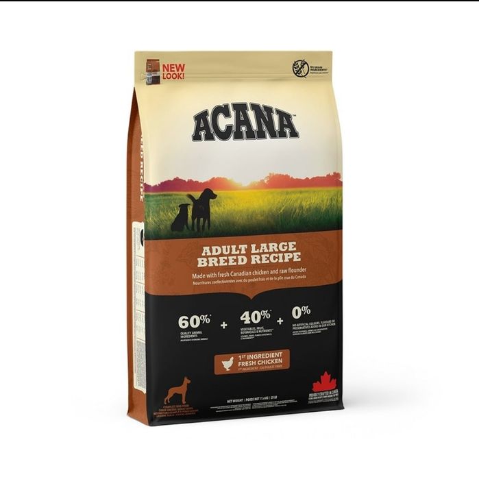 Acana Adult Large Breed 11,4 kg – otwarta, nieużywana
