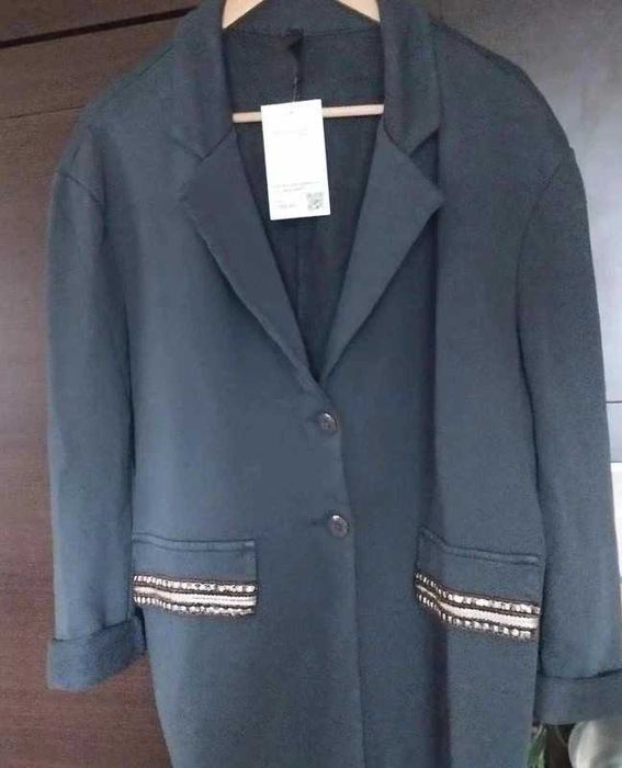 nowy komplet - kolor grafit, Made in Italy