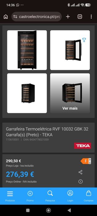 Garrafeira em muito bom estado