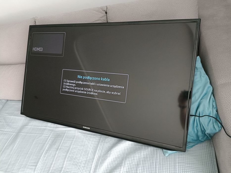 Tv samsung ue46eh5300 46" dvbt2 pilot wieszak na ścianę  bardzo niskie zużycie prądu  model z naklejki