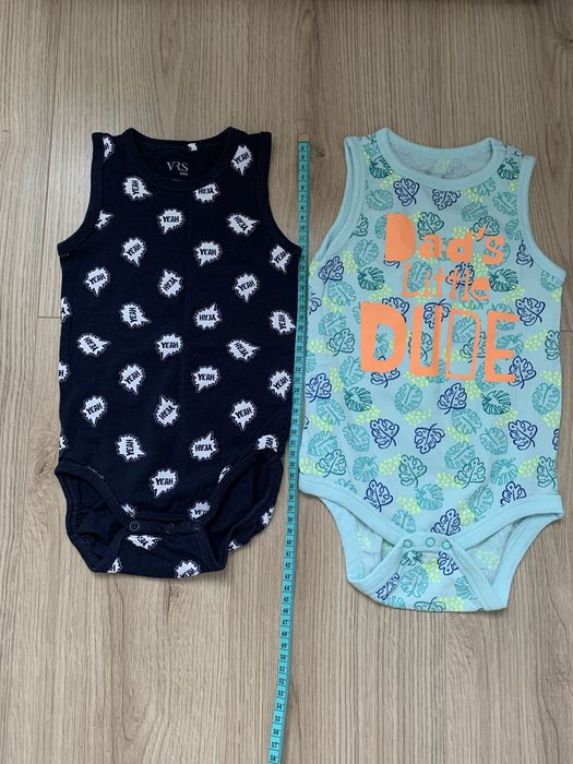 Body dziecięce dla Twojego dziecka bez rękawów r. 92
