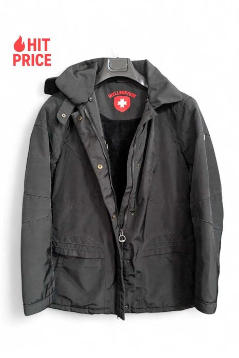 Wellensteynn kurtka parka ocieplana czarna rozm. M